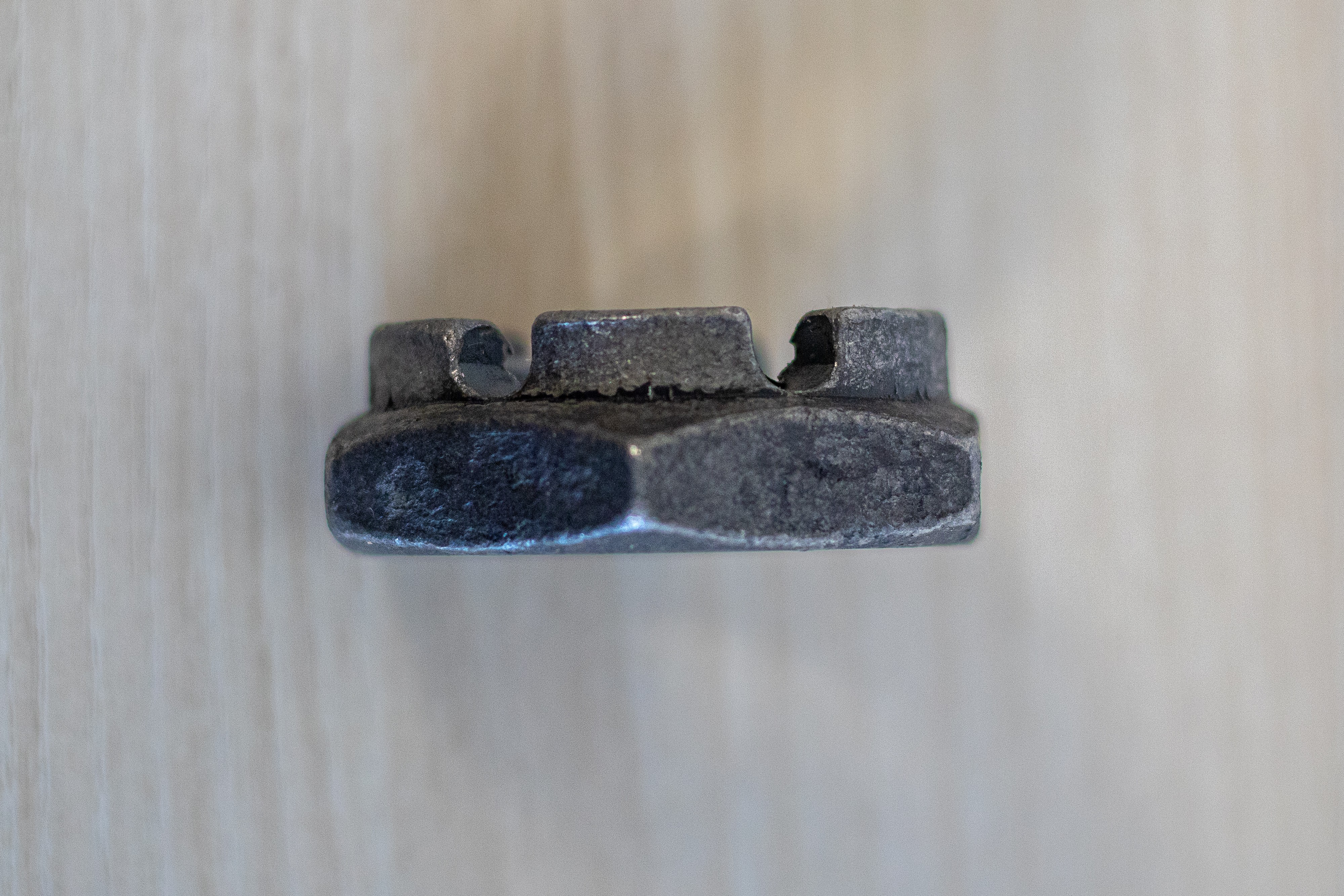 DIN 937 17 H blank M 27 VE = Kronenmuttern, niedrige Form