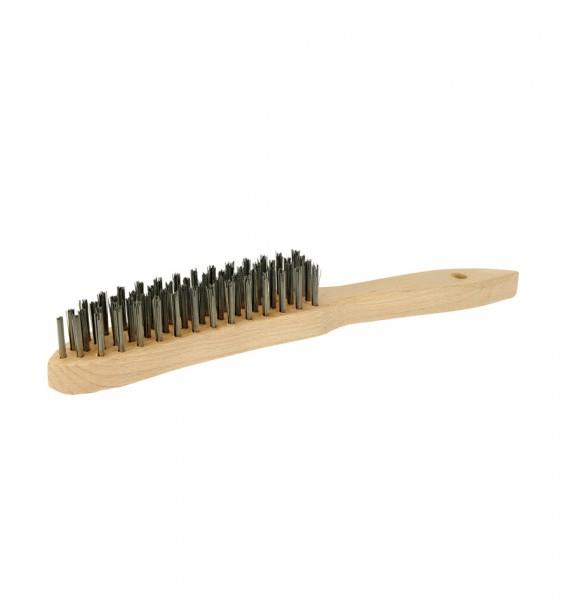 Handdrahtbürste 5-reihig Stahldraht