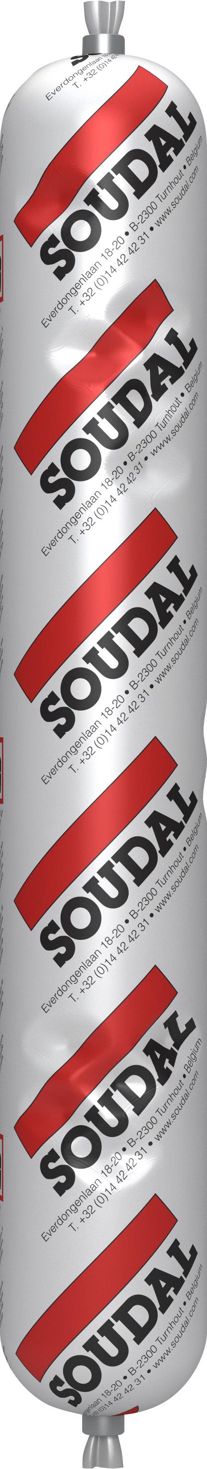 Soudal Silikon Silirub N 12,5E 600 ml Schlauchbeutel