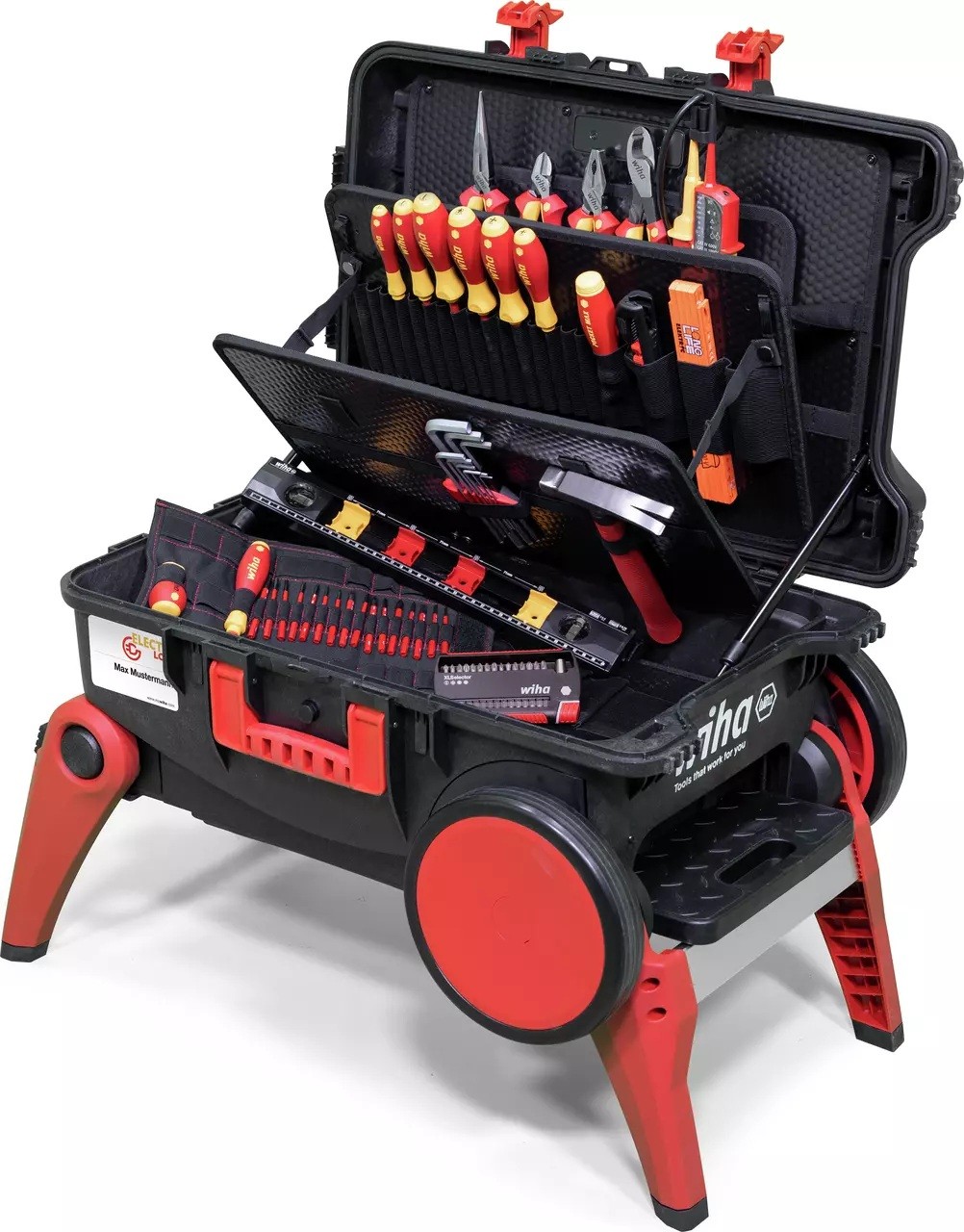 Wiha Werkzeugkoffer Set XXL 4 electric 80-tlg.