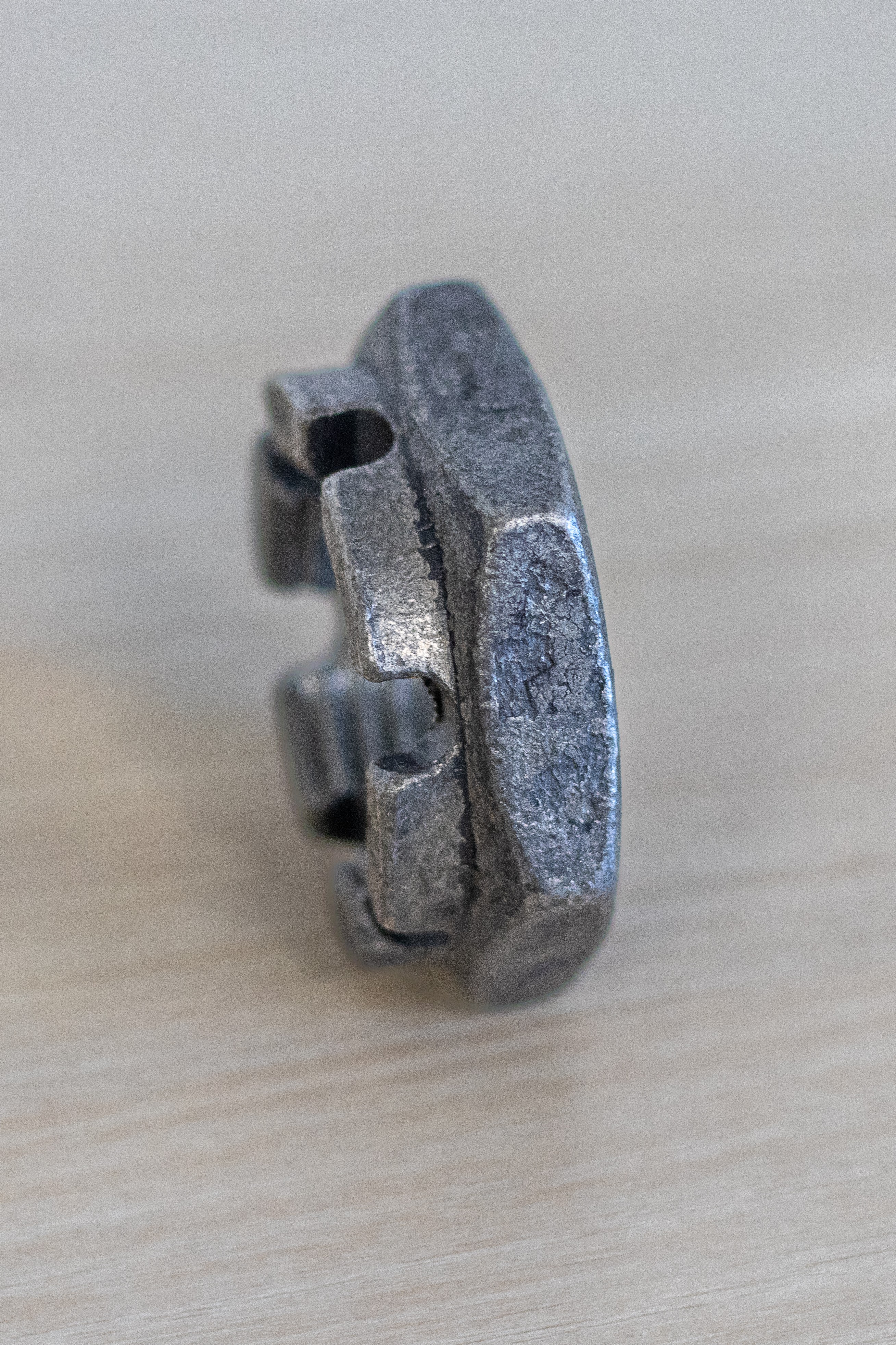 DIN 937 17 H blank M 16 x 1,5 VE = Kronenmuttern, niedrige Form mit Feingewinde