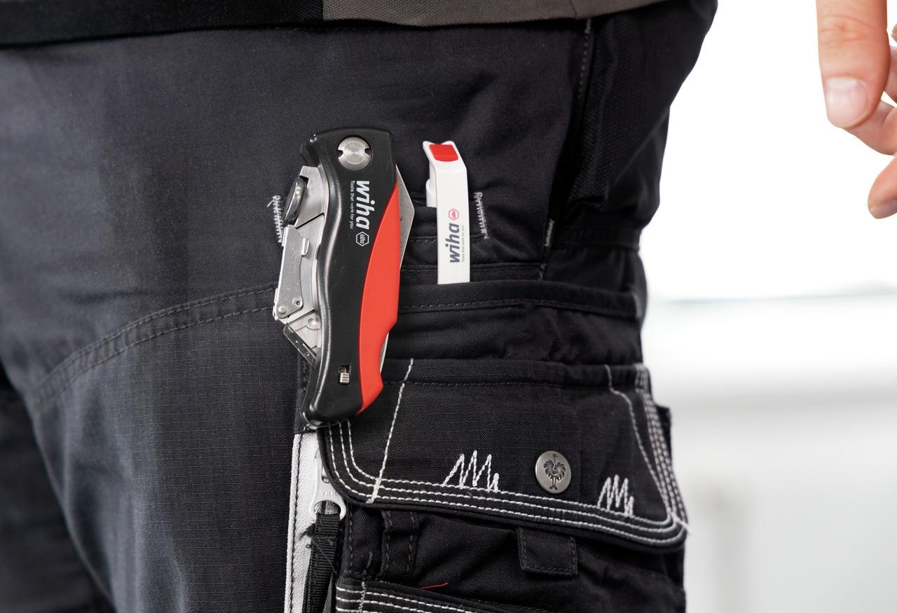 Wiha Klappmesser inkl. 6 Trapezklingen